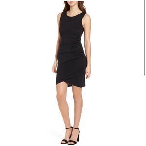 Leith by Nordstrom Black Body-con Dress Size M